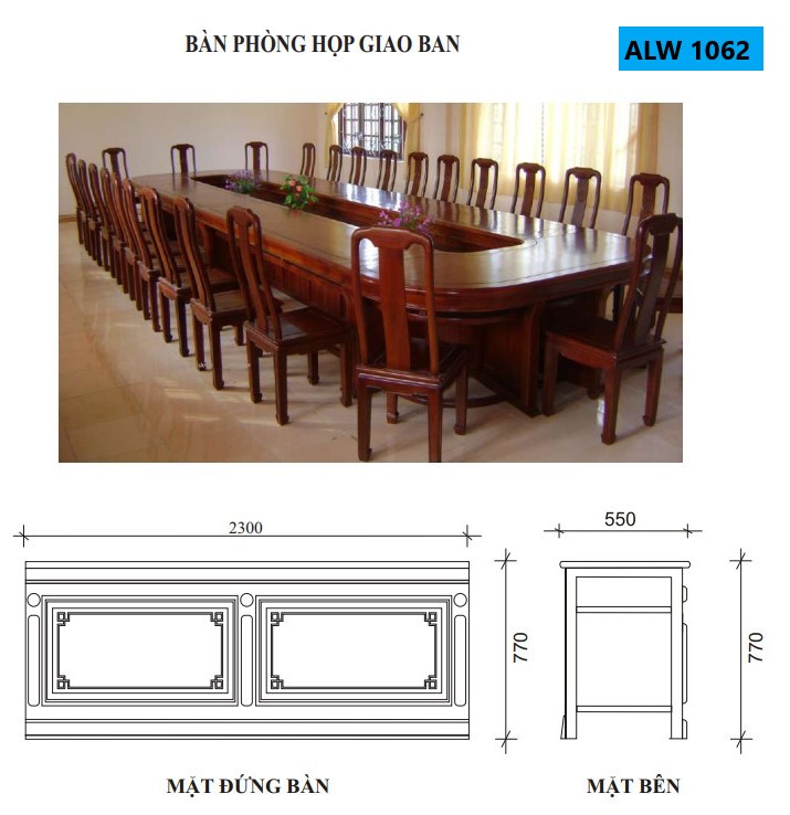 BÀN HỌP GIAO BAN - ALW 