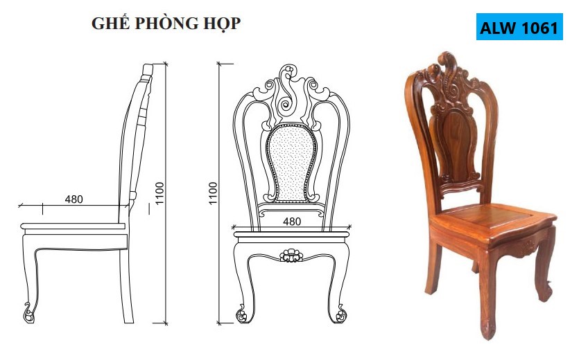 GHẾ PHÒNG HỌP - ALW
